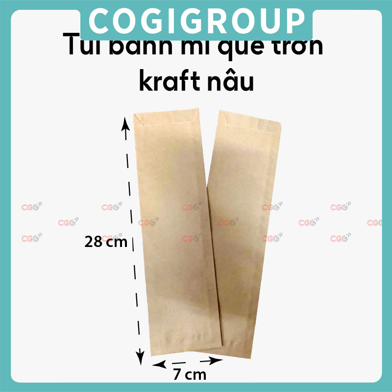 Túi bánh mì que Kraft
