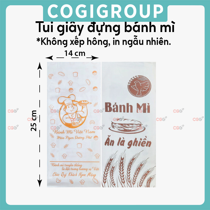 Túi giấy đựng bánh mì