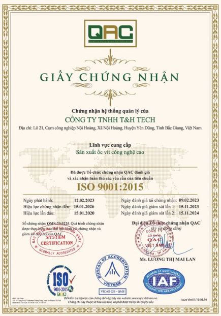  - ốc Vít Kỹ Thuật T&H - Công Ty TNHH T&H Tech