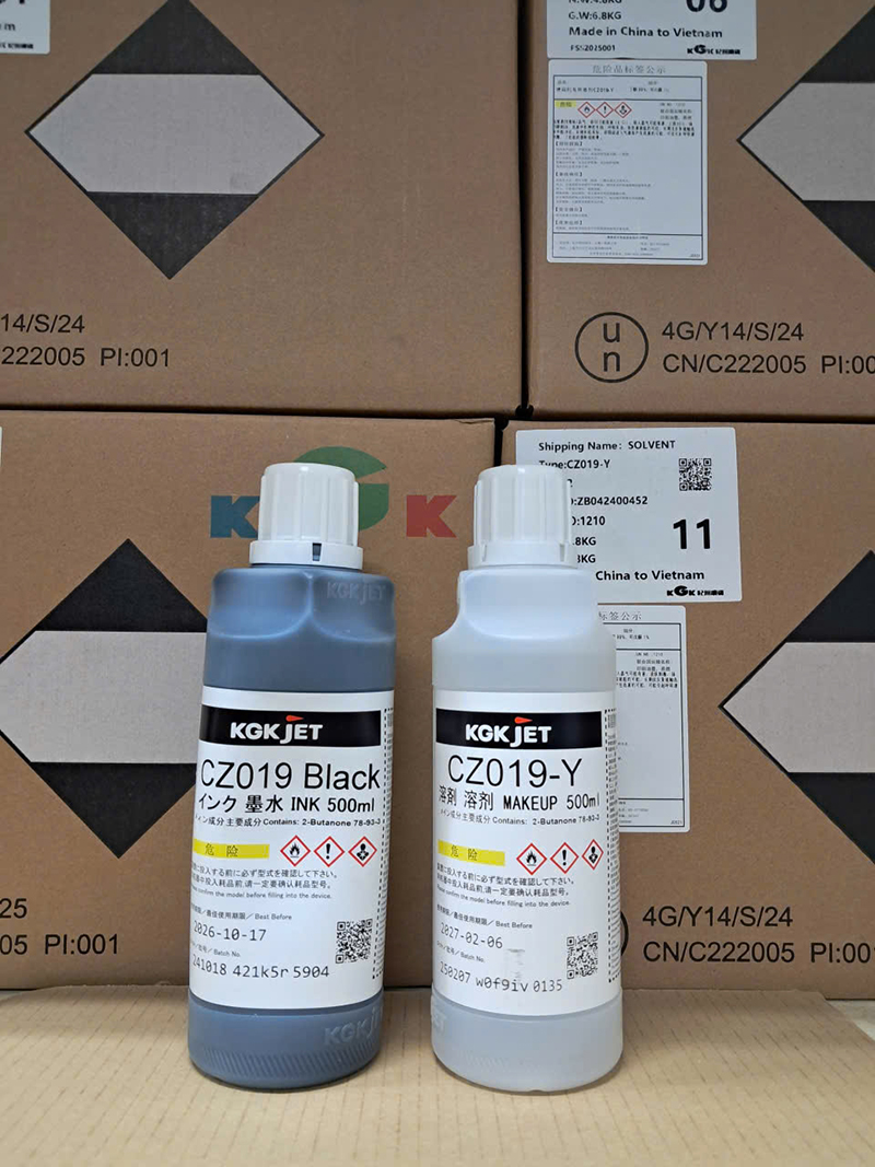 Mực máy KGK - Máy In Phun Công Nghiệp PSS - Công Ty Cổ Phần Kỹ Thuật PSS Việt Nam
