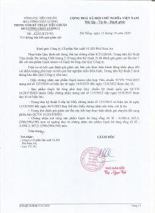 Chứng nhận