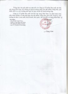 Chứng nhận
