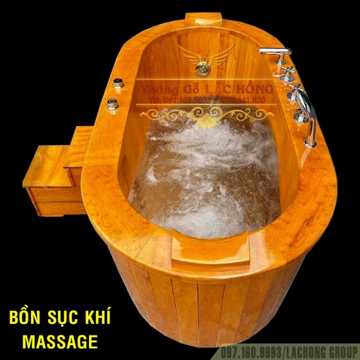 Bồn tắm gỗ - Công Ty TNHH Thùng Gỗ Lạc Hồng