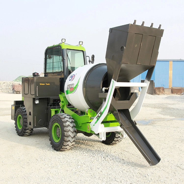 Xe trộn bê tông tự nạp liệu CBM1.2