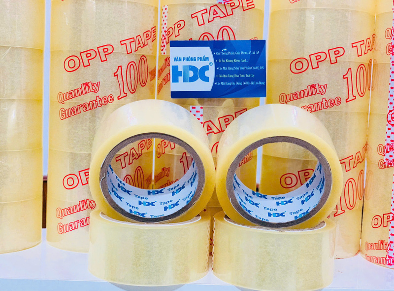 Băng keo văn phòng - Công Ty TNHH Thương Mại và Dịch Vụ HDC
