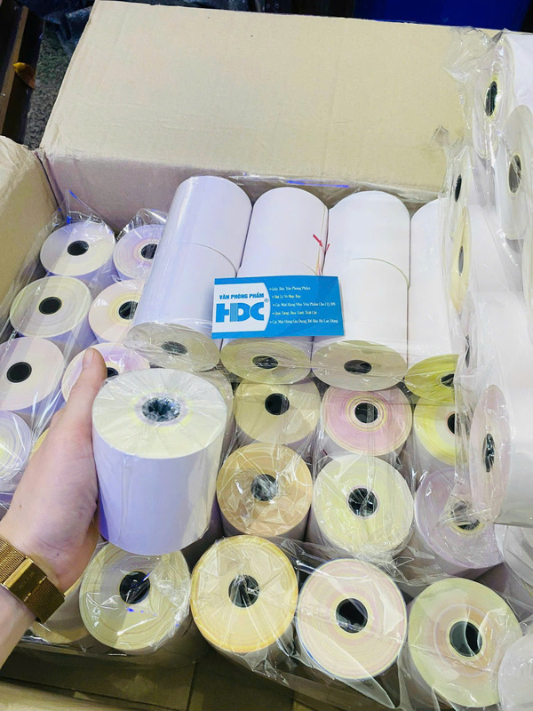 Giấy in bill - Công Ty TNHH Thương Mại và Dịch Vụ HDC