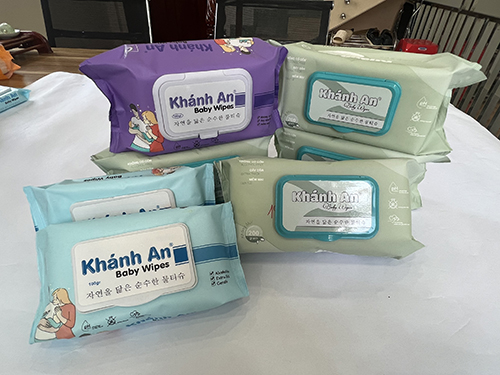 Khăn ướt cao cấp Khánh An - Khẩu Trang Y Tế Khánh An - Công Ty Cổ Phần Thương Mại Thiết Bị Khánh An