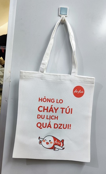 Túi Canvas in logo - Quà Tặng ánh Đại Dương - Công Ty TNHH Quảng Cáo Và Quà Tặng ánh Đại Dương