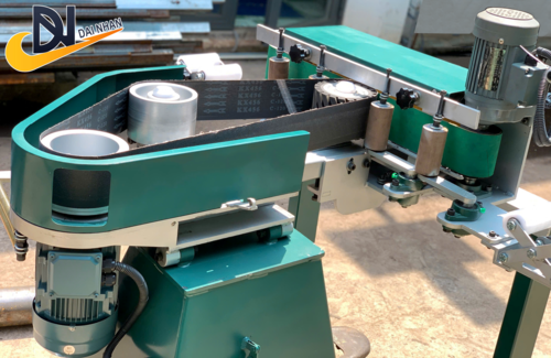 Máy mài đánh bóng line hộp, thanh la