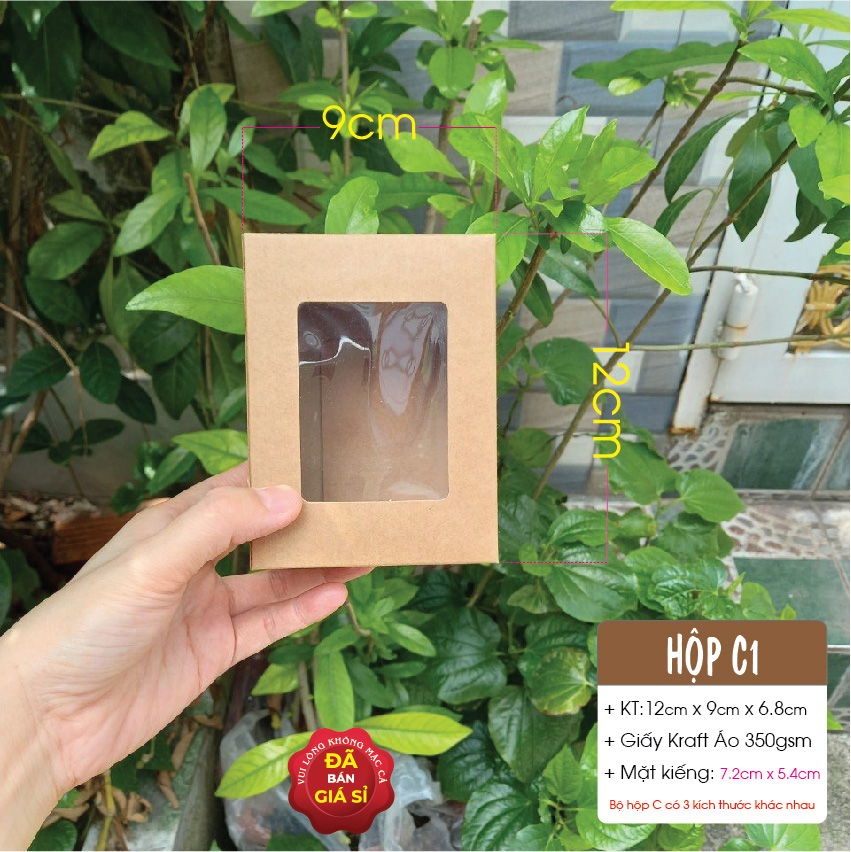 Hộp C1: Hộp giấy Kraft nâu C1