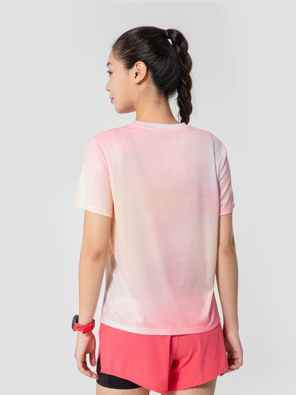 Tshirt chạy bộ nữ Graphic Rainbow