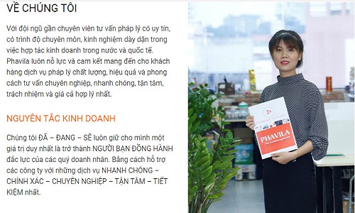 Giới thiệu dịch vụ PHAVILA - Công Ty TNHH PHAVILA Việt Nam