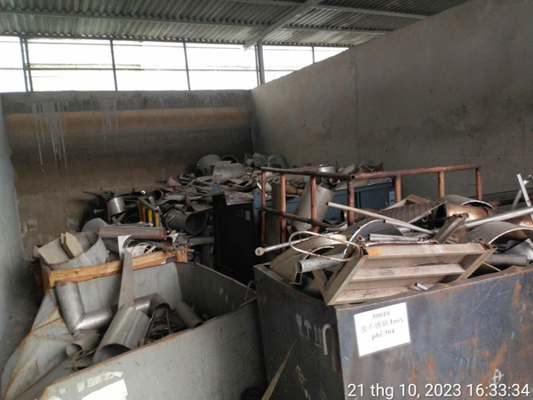 Thu mua phế liệu Inox 201 430