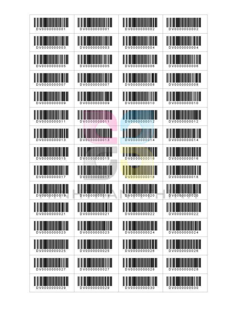 In Barcode biến đổi - In Ấn Minh Thành Thịnh - Công Ty TNHH SX TM DV In Minh Thành Thịnh