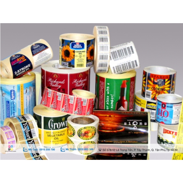In tem nhãn - In Ấn Minh Thành Thịnh - Công Ty TNHH SX TM DV In Minh Thành Thịnh