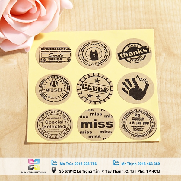 In tem nhãn - In Ấn Minh Thành Thịnh - Công Ty TNHH SX TM DV In Minh Thành Thịnh