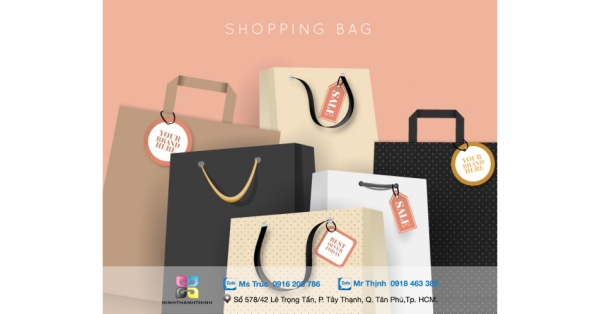 In túi giấy - In Ấn Minh Thành Thịnh - Công Ty TNHH SX TM DV In Minh Thành Thịnh