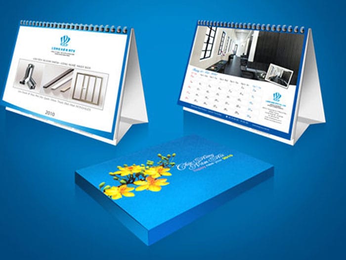 In lịch để bàn - In Ấn Minh Thành Thịnh - Công Ty TNHH SX TM DV In Minh Thành Thịnh