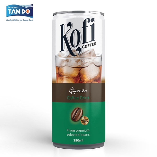 Cà phê Espresso Kofi - Nước Giải Khát Tân Đô - Công Ty TNHH Nước Giải Khát Tân Đô