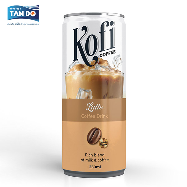 Cà phê Latte Kofi - Nước Giải Khát Tân Đô - Công Ty TNHH Nước Giải Khát Tân Đô