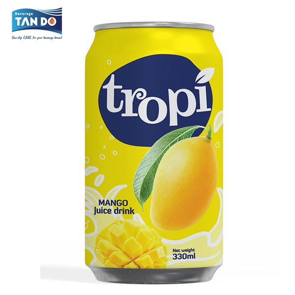 Nước ép xoài Tropi - Nước Giải Khát Tân Đô - Công Ty TNHH Nước Giải Khát Tân Đô