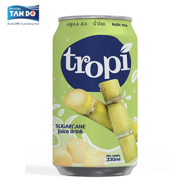 Nước mía Tropi - Nước Giải Khát Tân Đô - Công Ty TNHH Nước Giải Khát Tân Đô