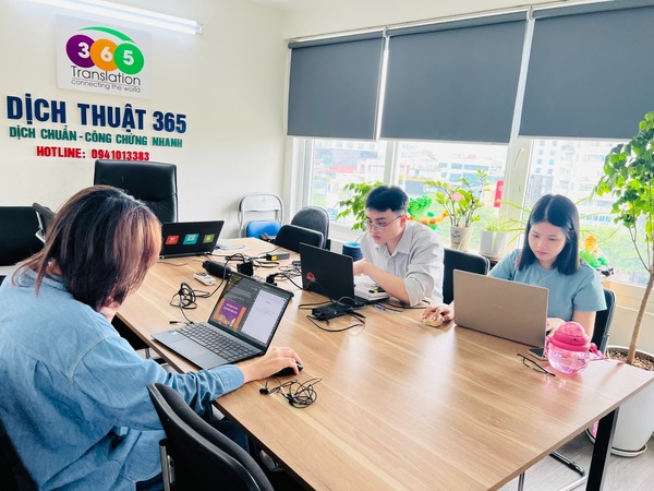 Dịch thuật báo cáo tài chính - Dịch Thuật 365 - Công Ty TNHH Dịch Thuật 365