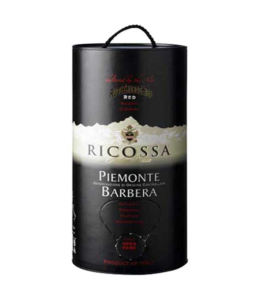 Rượu vang bịch Italy Ricossa 3 lít