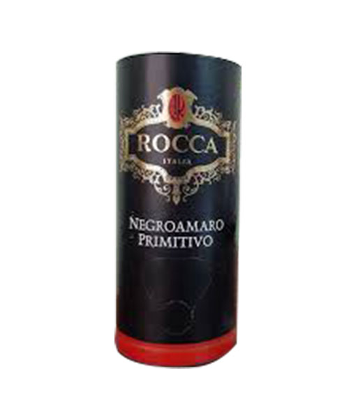 Rượu vang bịch Italy Rocca Negroamaro Primitivo 3 lít