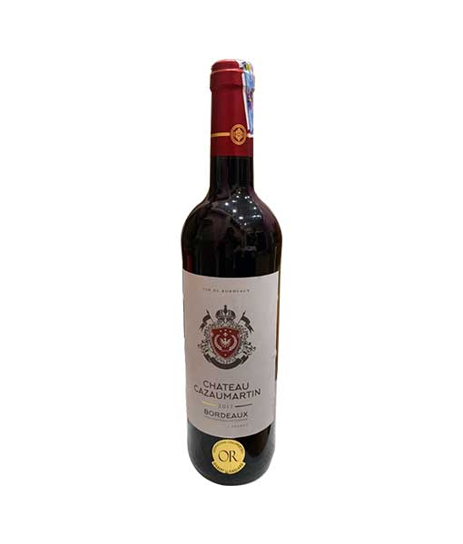 Rượu vang Pháp Chateau CazauMartin Bordeaux AOC