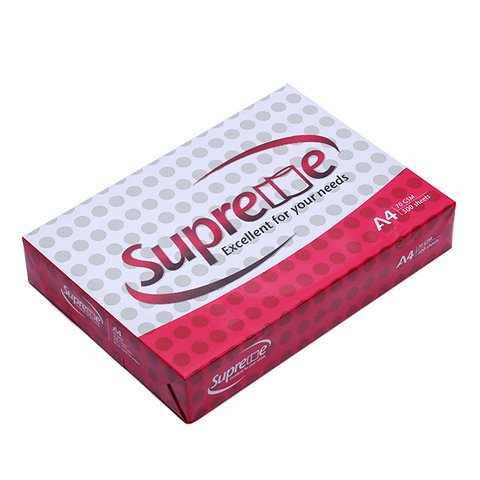 Giấy Supreme A4 70gsm - Văn Phòng Phẩm Lê Nguyễn - Công Ty TNHH Thương Mại Dịch Vụ Kỹ Thuật Công Nghệ Lê Nguyễn