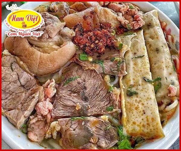 Bún bò Trung Bộ - Chi Nhánh Nam Việt - Công Ty Trách Nhiệm Hữu Hạn Thương Mại Dịch Vụ Nam Hồng Tiền Giang