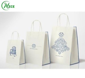 Túi giấy đáy bằng có quai xách