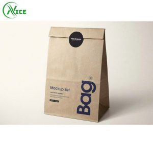 Túi giấy đáy bằng không quai xách