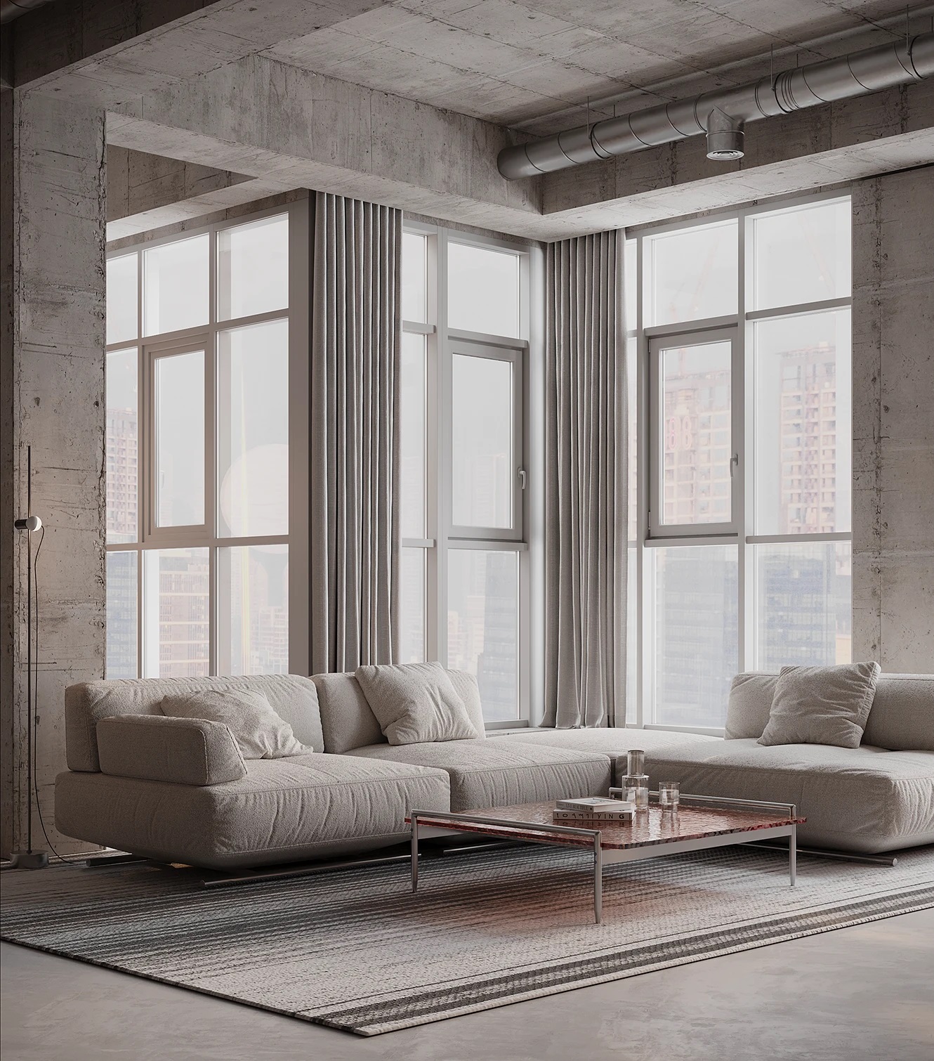 Phong cách nội thất Industrial