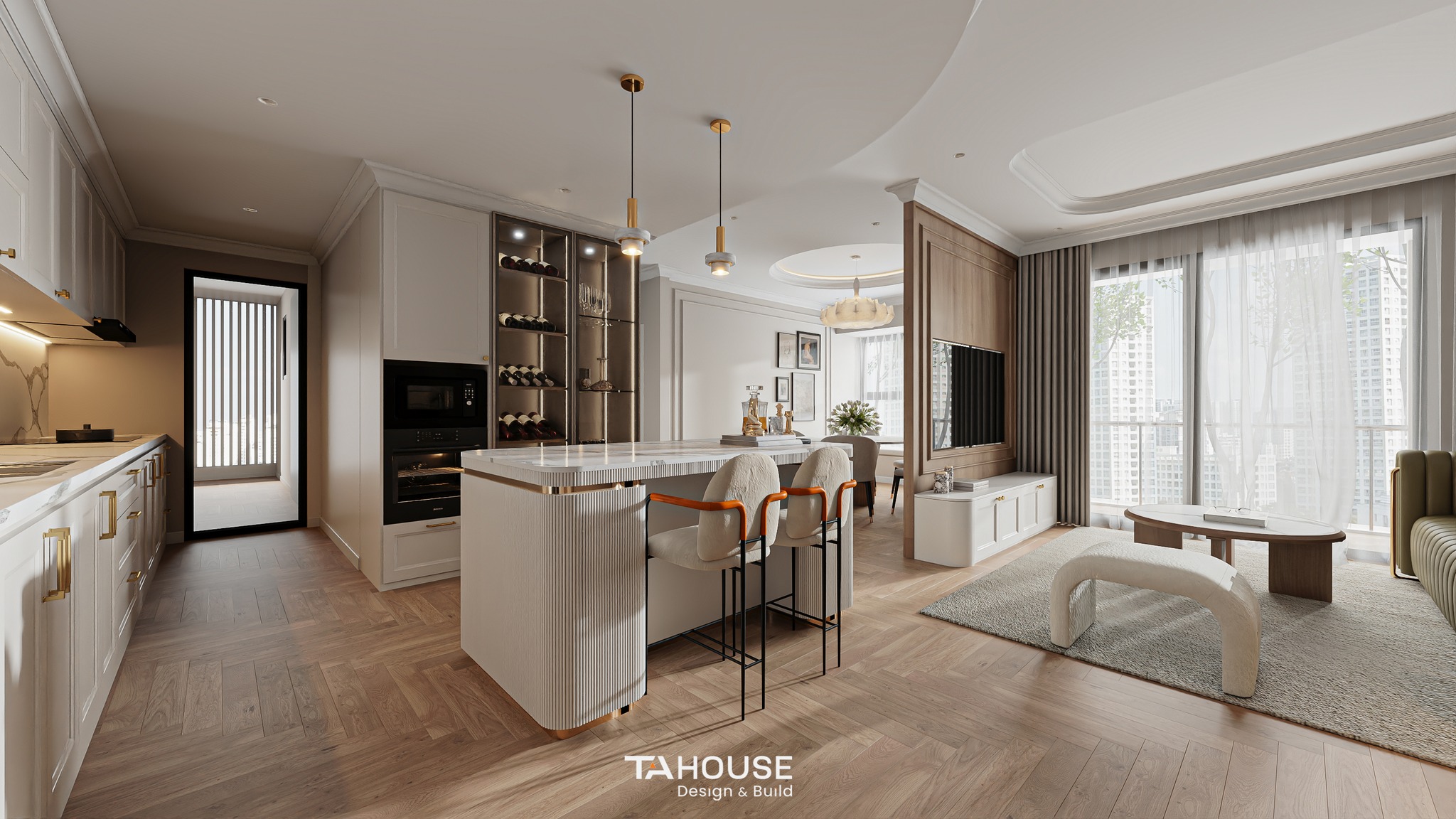 Phong cách nội thất tân cổ điển