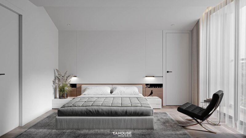 Thiết kế thi công nội thất phòng ngủ chung cư