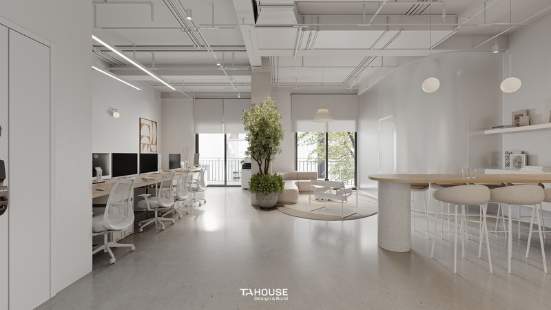 Thiết kế thi công nội thất văn phòng