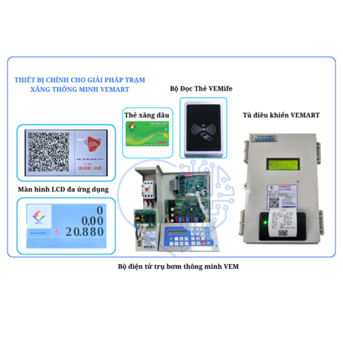 Giải pháp chuỗi xăng dầu thông minh VEMart