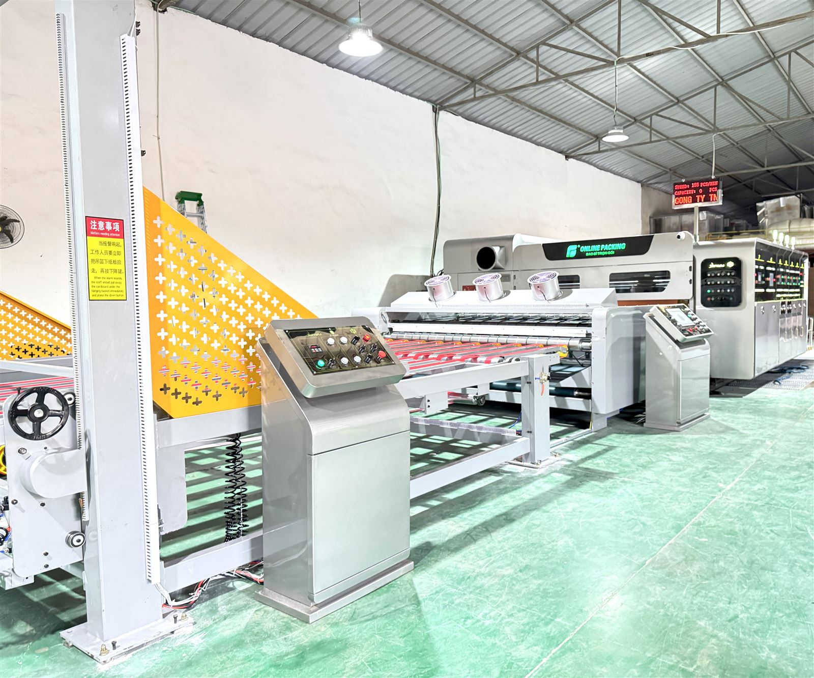 Máy thu phôi xếp chồng tự động