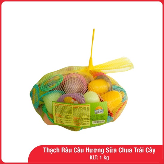 Thạch rau câu Lai Phú vị sữa chua trái cây 1kg