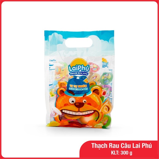 Thạch rau câu Lai Phú vị trái cây 300g