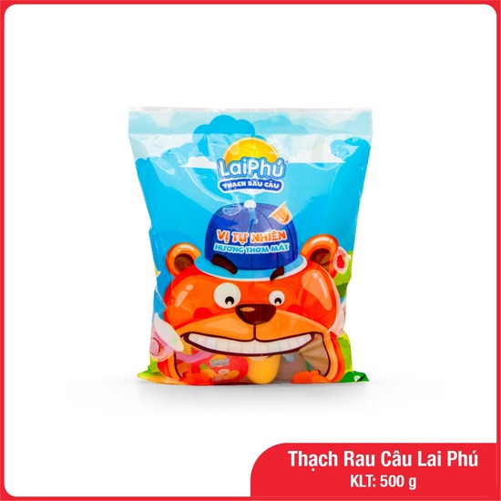 Thạch rau câu Lai Phú vị trái cây 500g