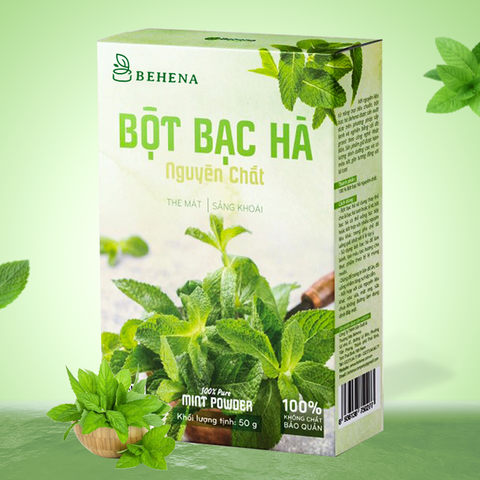 Bột bạc hà hộp 50g
