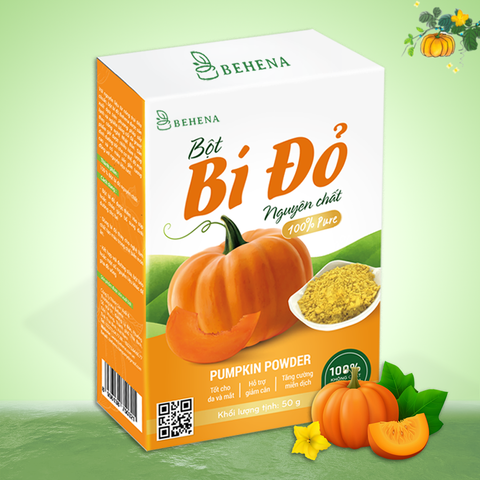 Bột bí đỏ hộp 50g