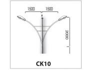 Cần đèn kép - Điện Đại Phú - Công Ty Trách Nhiệm Hữu Hạn Một Thành Viên Xây Dựng Điện Đại Phú