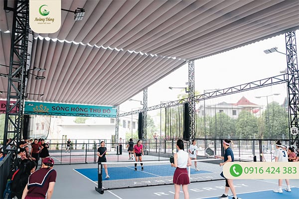 Dự án lưới làm sân Pickleball - Lưới Nông Nghiệp Hoàng Dũng Green - Công Ty TNHH Hoàng Dũng Green Việt Nam
