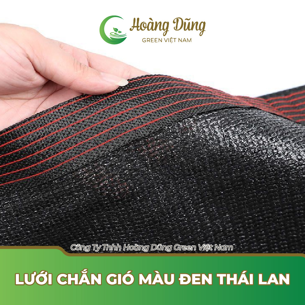 Lưới chắn gió màu đen Thái Lan - Lưới Nông Nghiệp Hoàng Dũng Green - Công Ty TNHH Hoàng Dũng Green Việt Nam