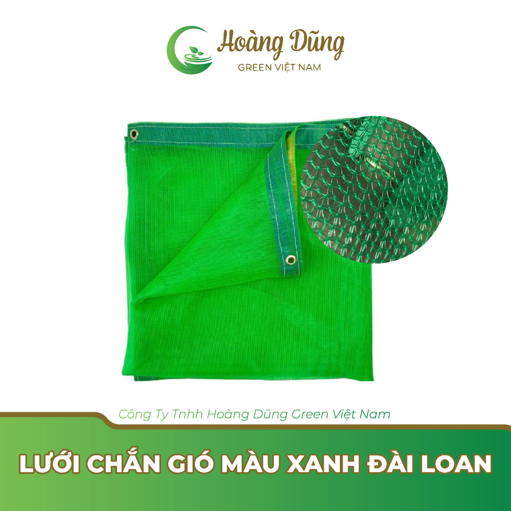 Lưới chắn gió màu xanh Đài Loan - Lưới Nông Nghiệp Hoàng Dũng Green - Công Ty TNHH Hoàng Dũng Green Việt Nam