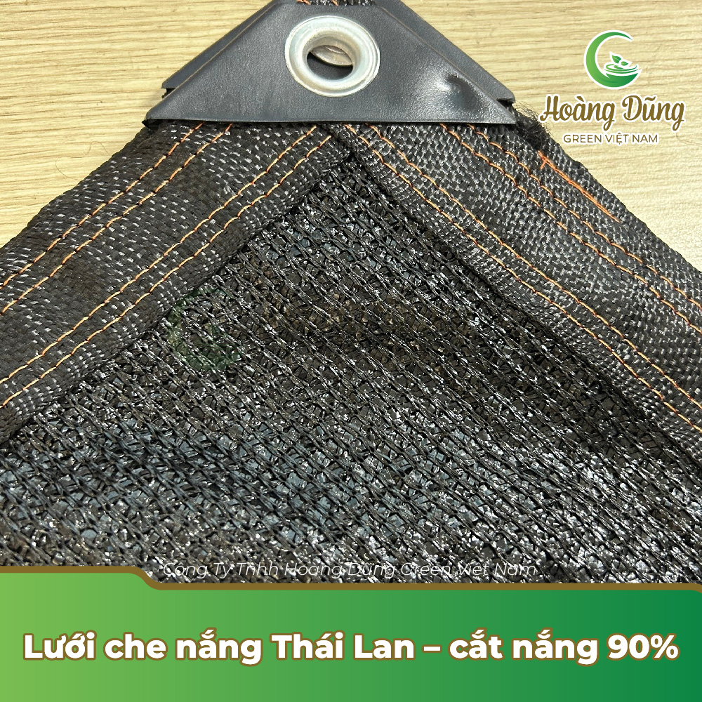 Lưới che nắng Thái Lan - cắt nắng 90% - Lưới Nông Nghiệp Hoàng Dũng Green - Công Ty TNHH Hoàng Dũng Green Việt Nam
